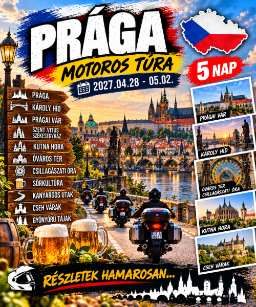 Prága jubileumi túra